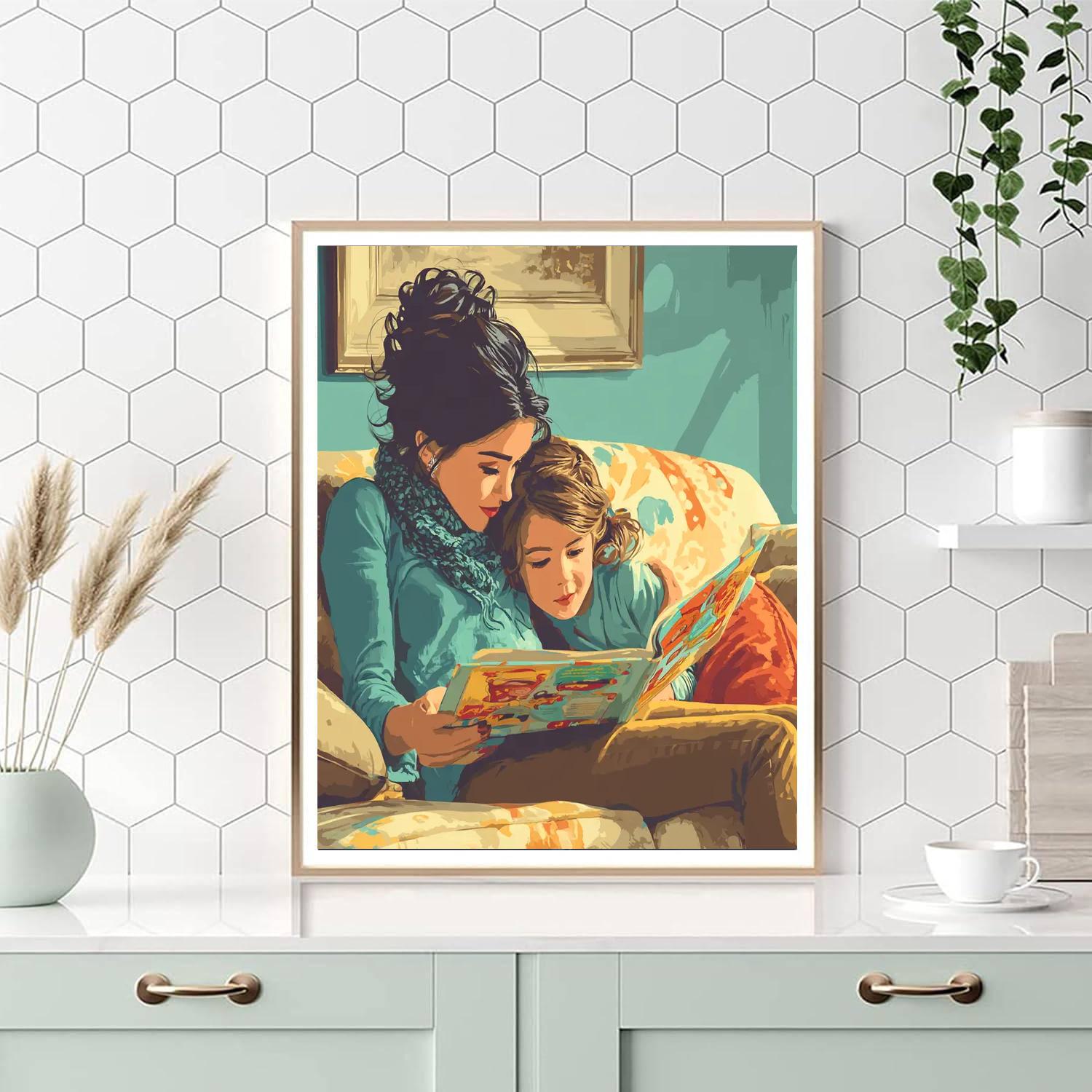 Mom’s Comfort Number Painting