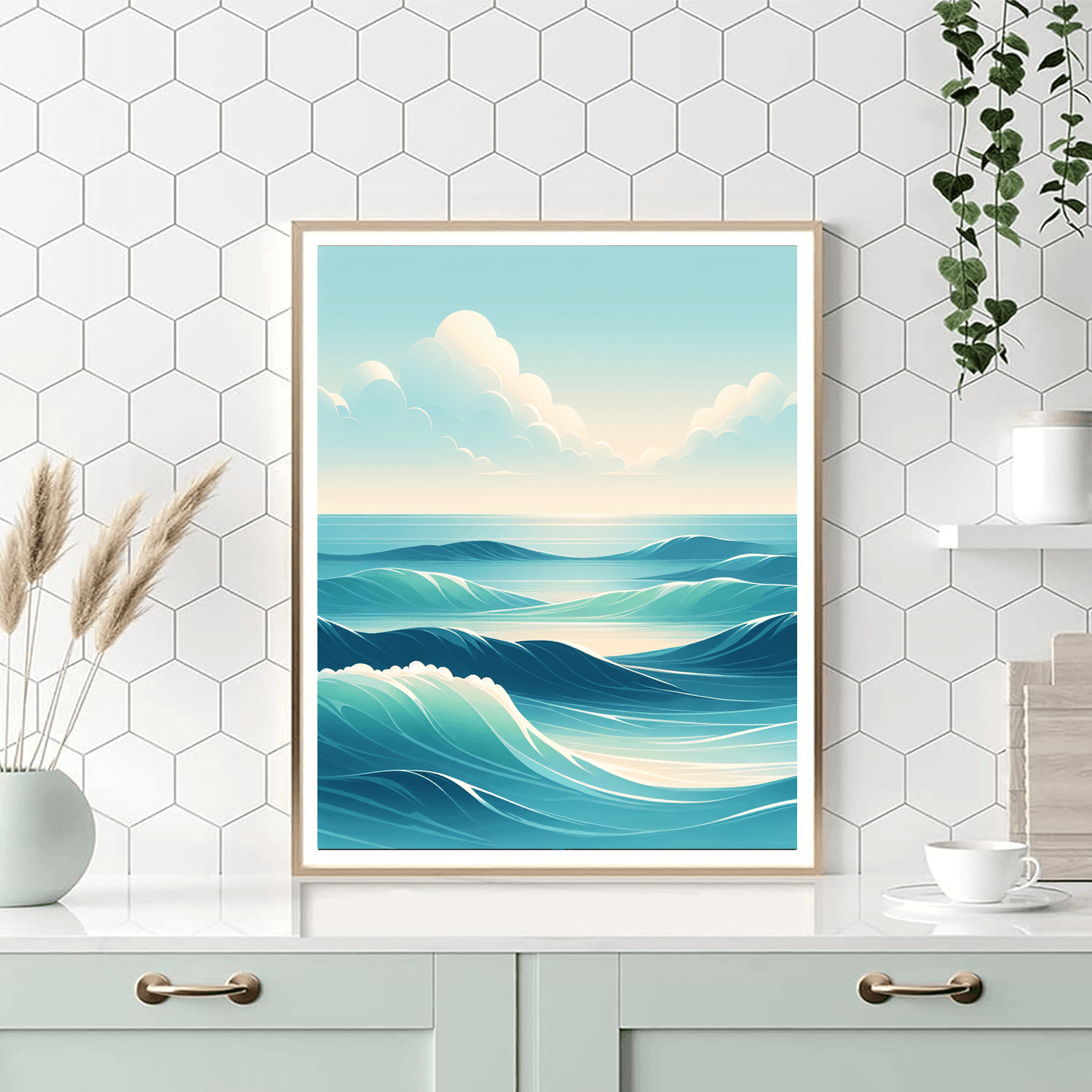 Ocean Reverie Paint By Numbers Art
