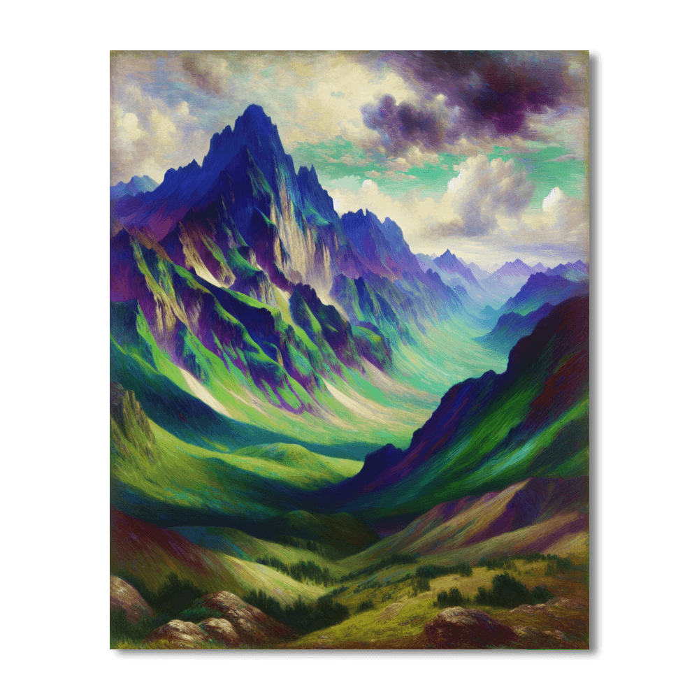 Scotland Highlands DIY Paint By Numbers