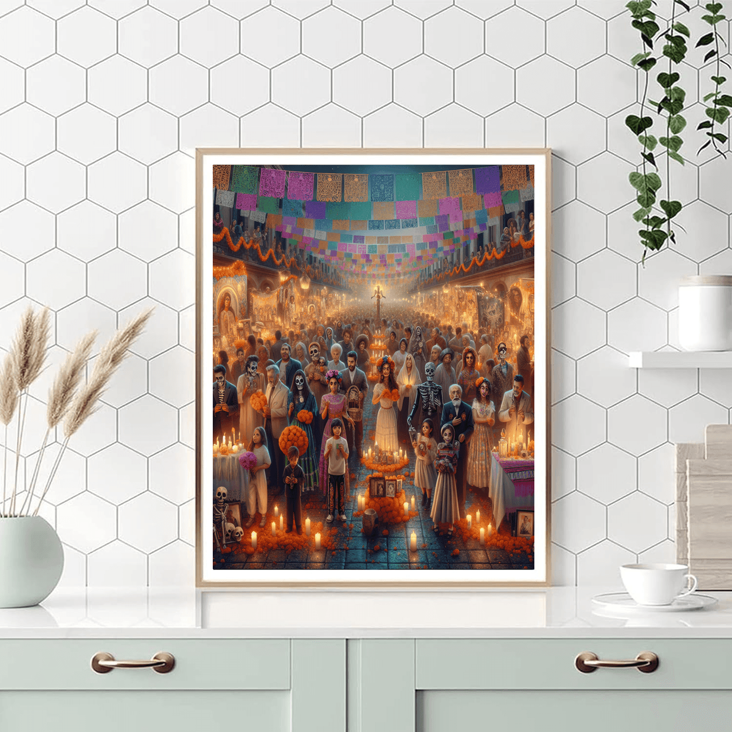 Noche De Muertos Paint By Numbers Kits