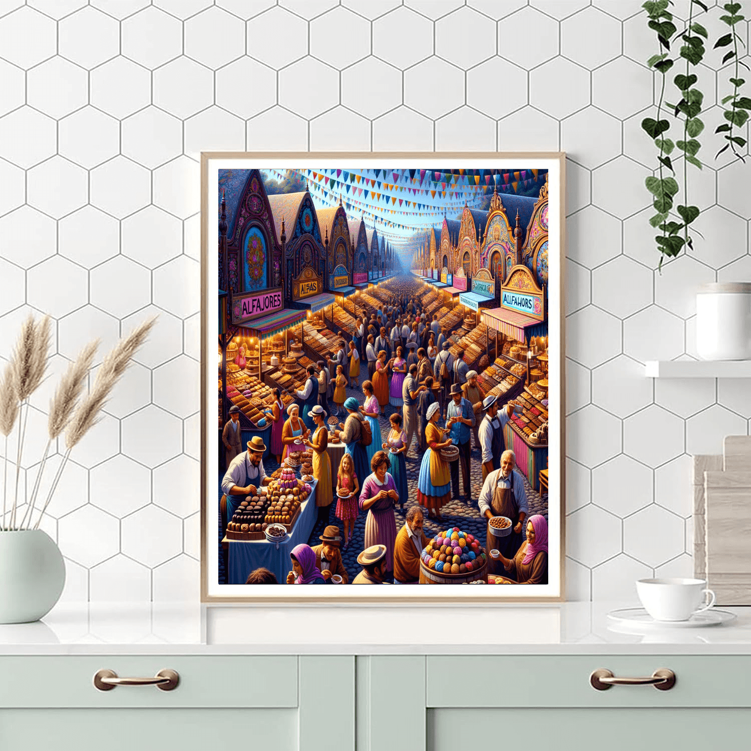 Alfajores Festival - Argentina Paint By Numbers Kits