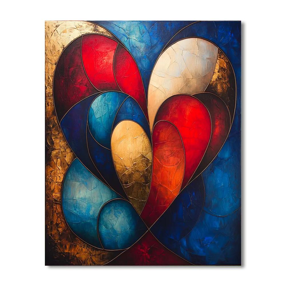 Frida Kahlo Inspired Journey Of The Heart  Numbered Painting Kits