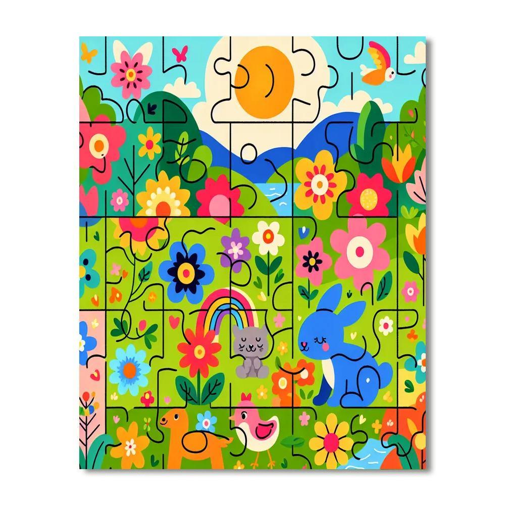 Joyful Jigsaw Puzzles Number Painting