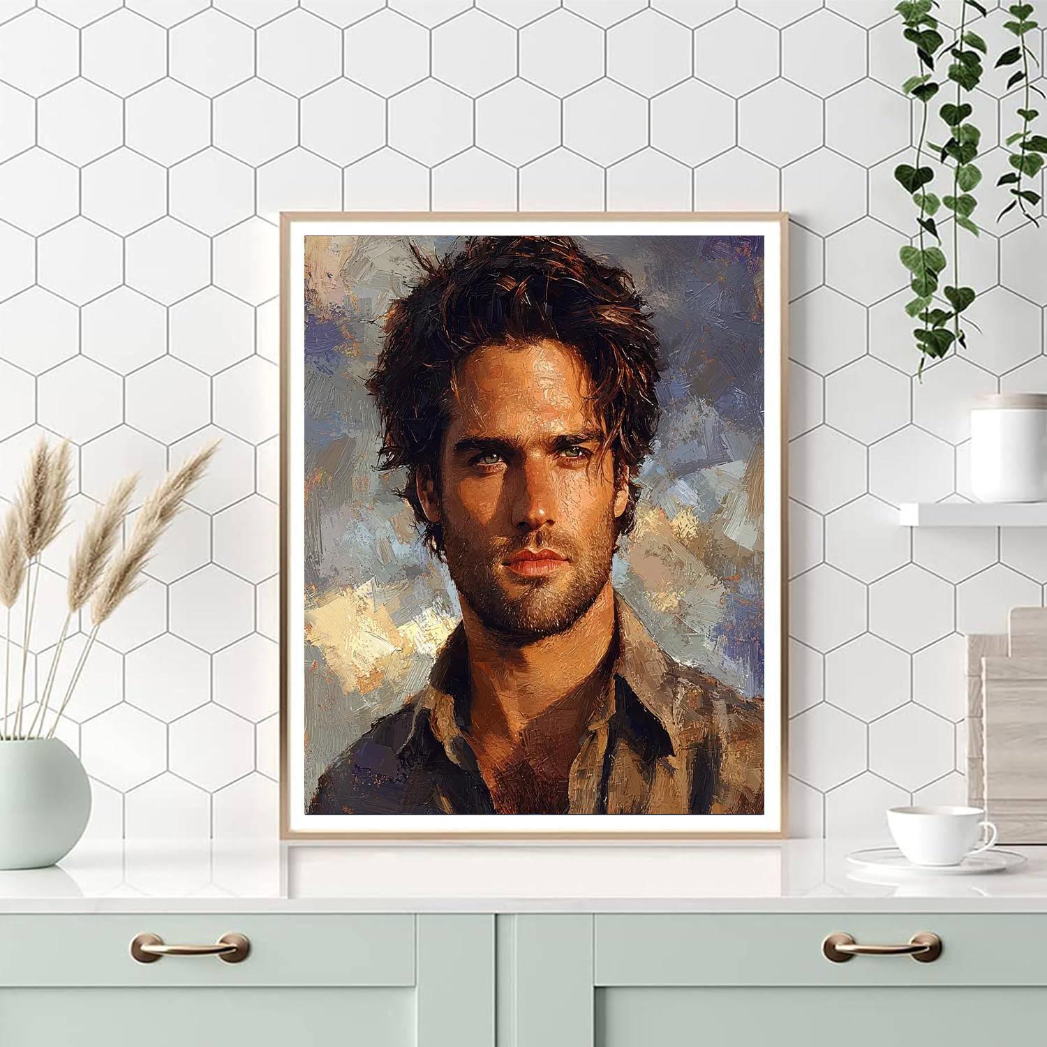 Robert Pattinson: The Mysterious Depths Of The Twilight Heartthrob Numbered Painting Kits