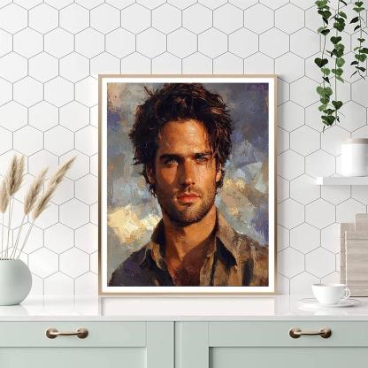 Robert Pattinson: The Mysterious Depths Of The Twilight Heartthrob Numbered Painting Kits