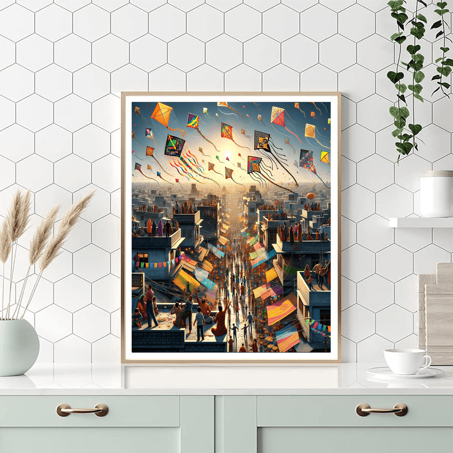 International Kite Festival Paint By Number