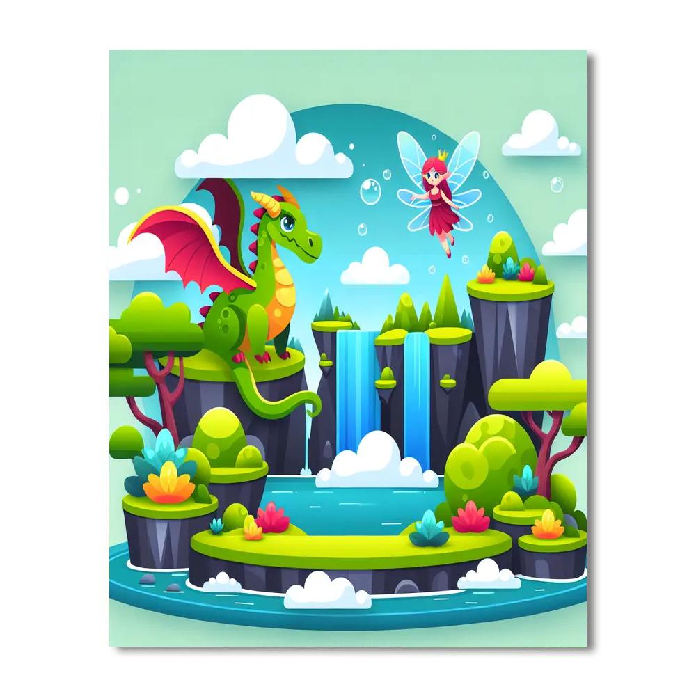 Enchanting Emerald Isles Numbered Painting Kits