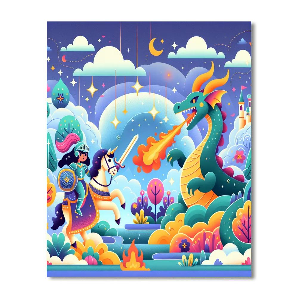 Fantastic Adventures Paint By Numbers Art