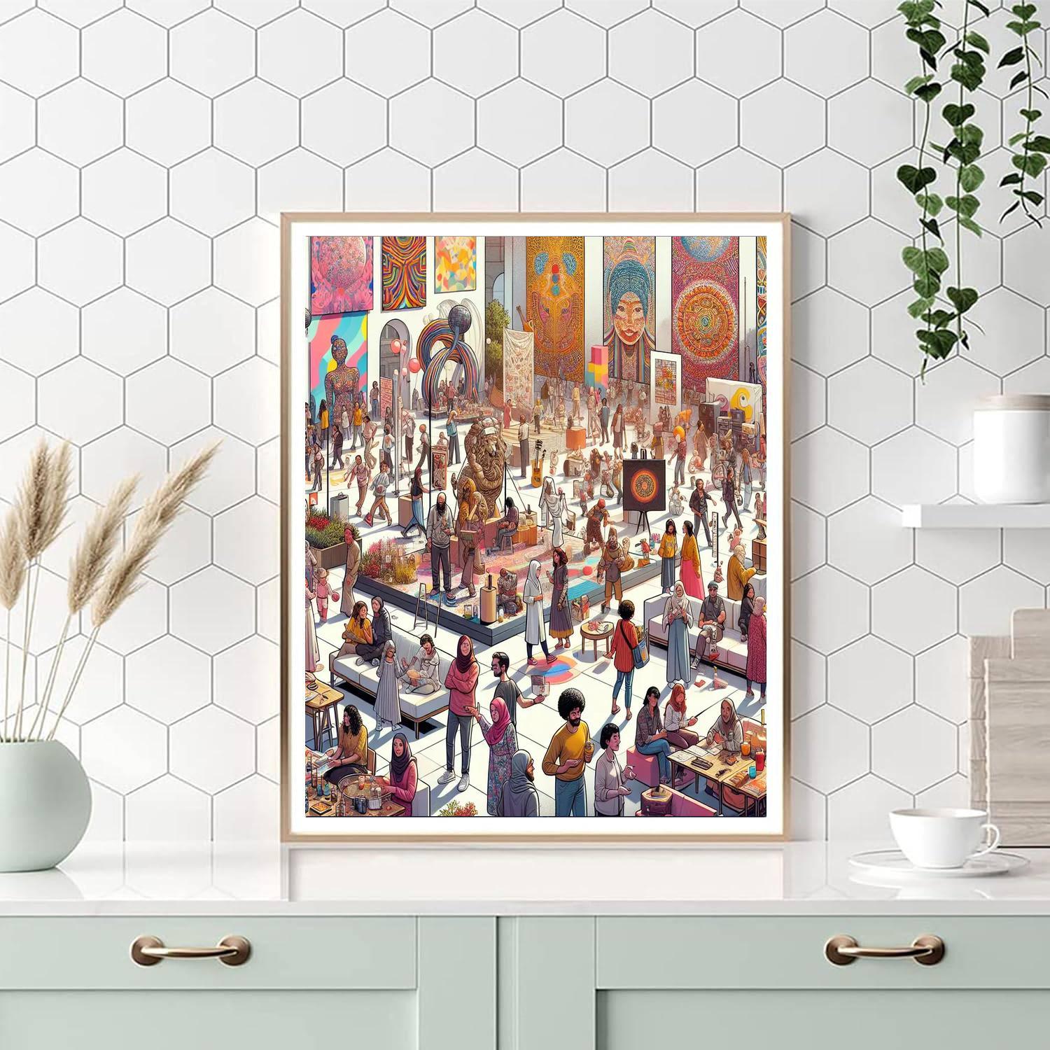 World Art Day - Worldwide Paint By Numbers Art