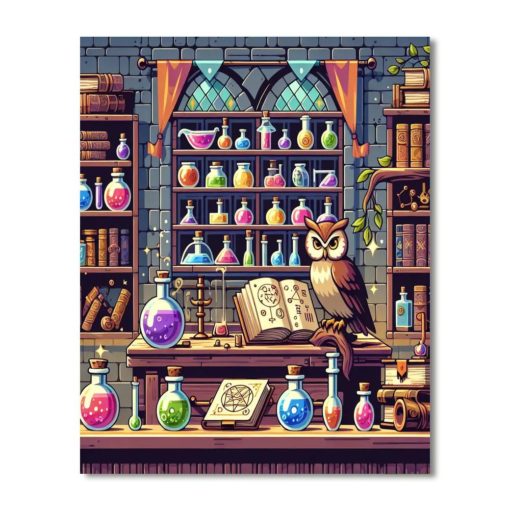 Wizard's Lab Paint By Numbers