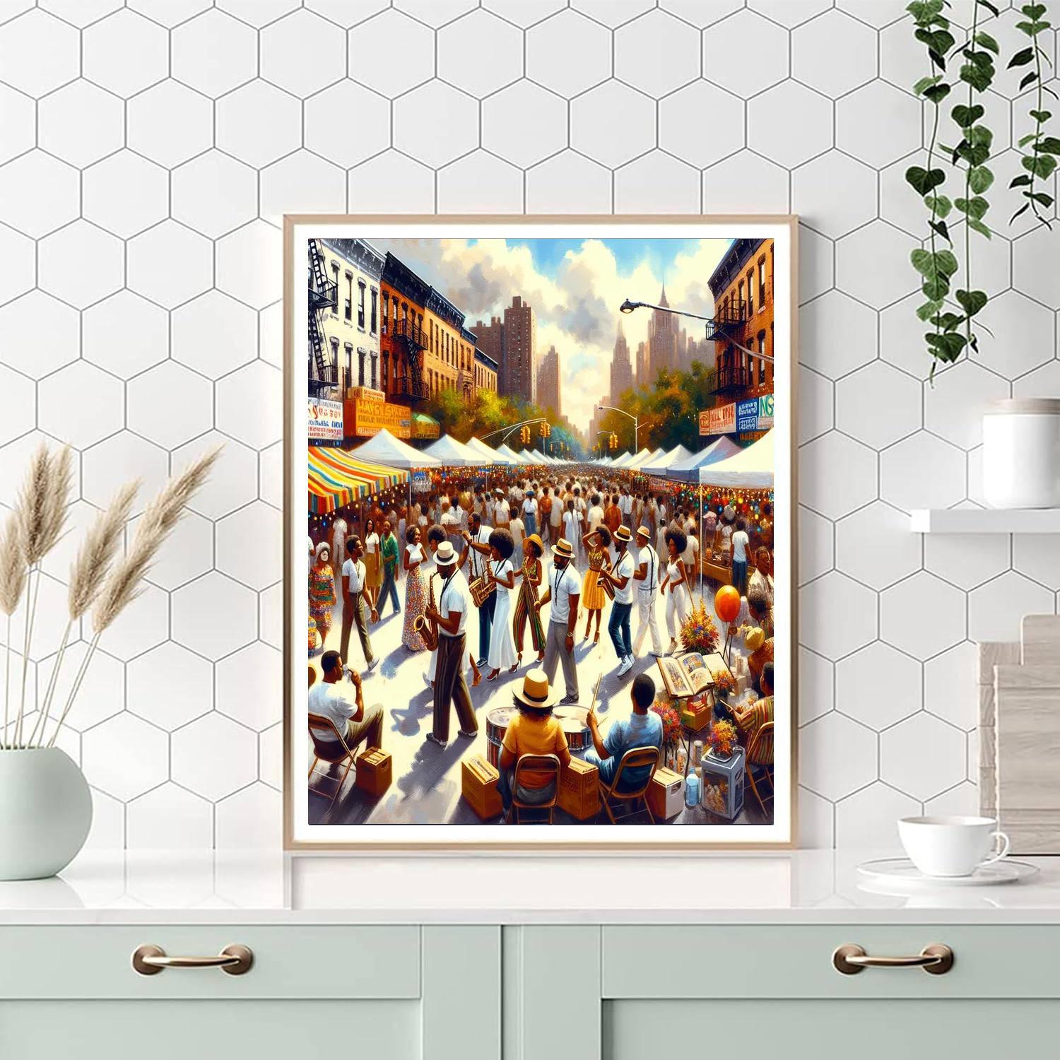 Harlem Week - New York, Usa DIY Paint By Numbers