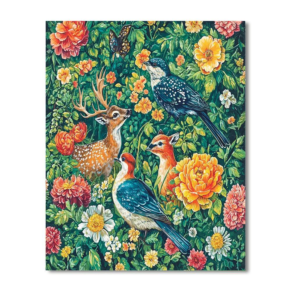 John James Audubon Inspired Whispers Of The Wild  Paint By Numbers
