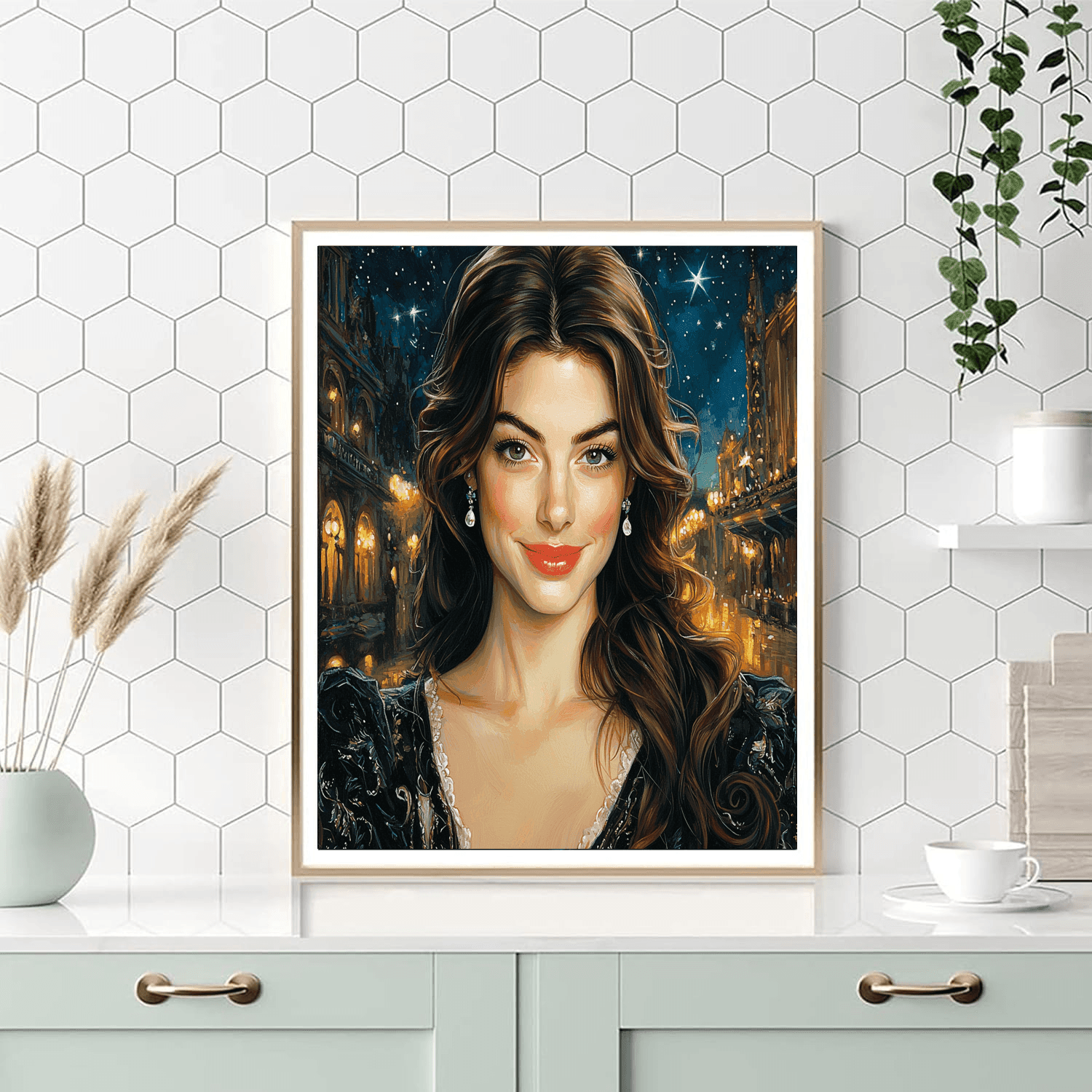 Anne Hathaway: Enchantress Of Dreamy Tales Paint By Numbers Kits