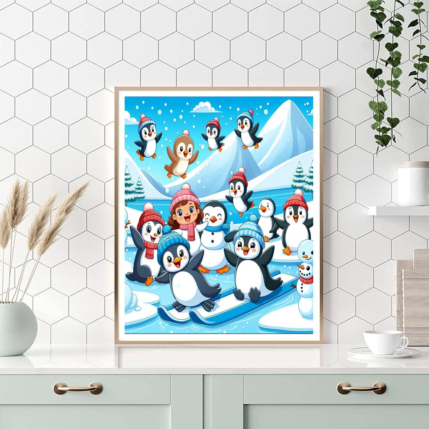 Adventure On The Ice Paint By Color