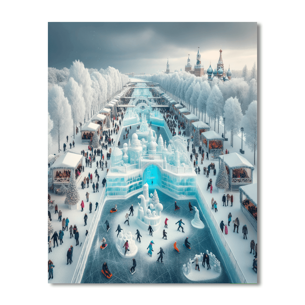 Winterlude Festival - Ottawa, Canada Numbered Painting Kits