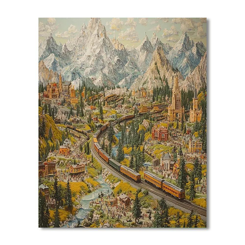 Miniatur Wunderland - Hamburg Paint By Numbers