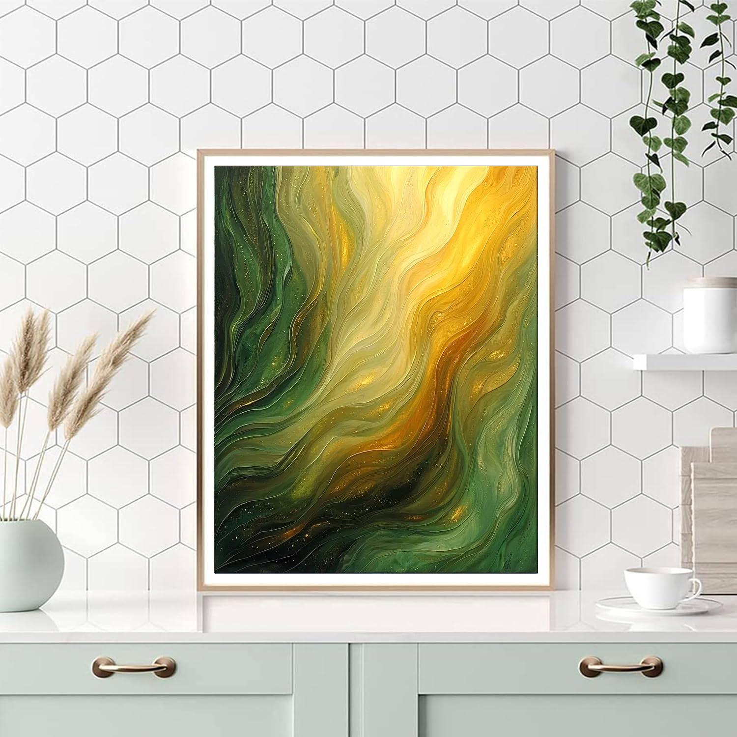 Caravaggio Inspired Flow Of Essence  Paint By Numbers Kits