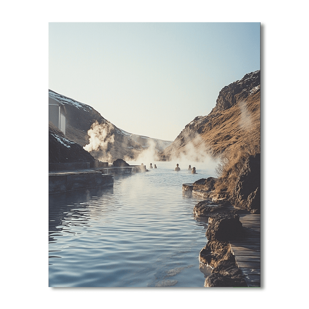 The Secret Lagoon Numbered Painting Kits