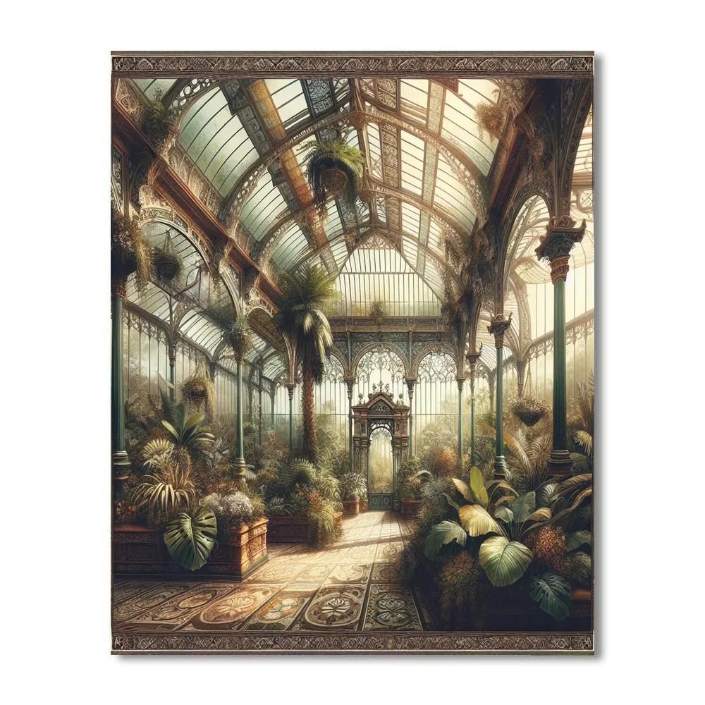 Victorian Conservatory Splendor Paint By Color
