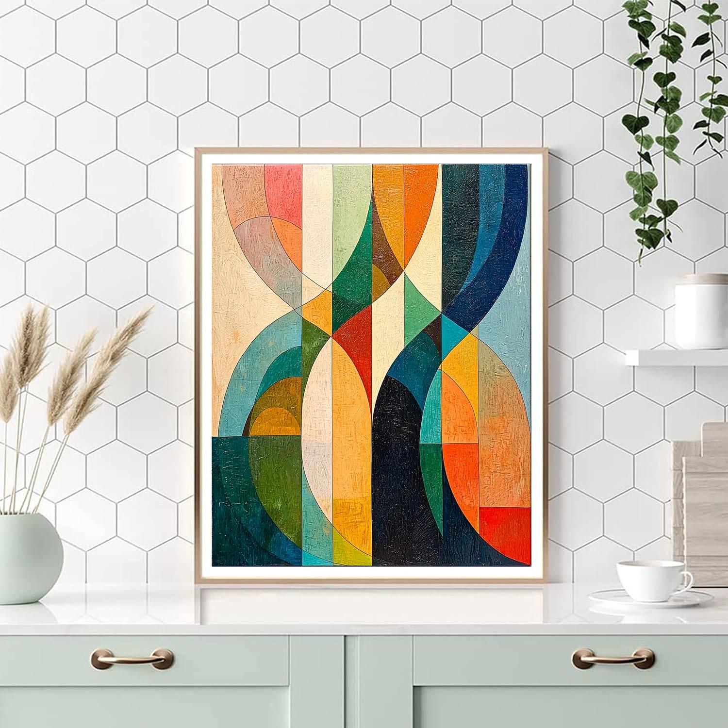 Joan Miró Inspired Chromatic Curves  Paint By Color