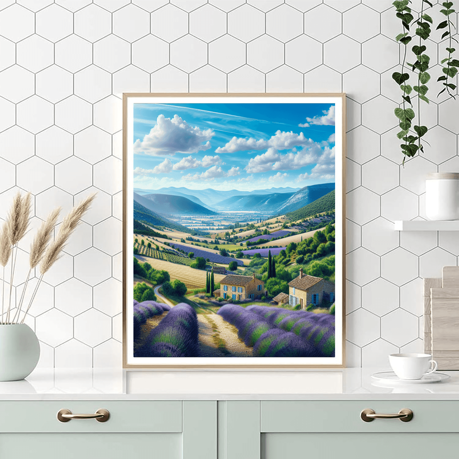 Charming Provence Countryside Paint By Numbers