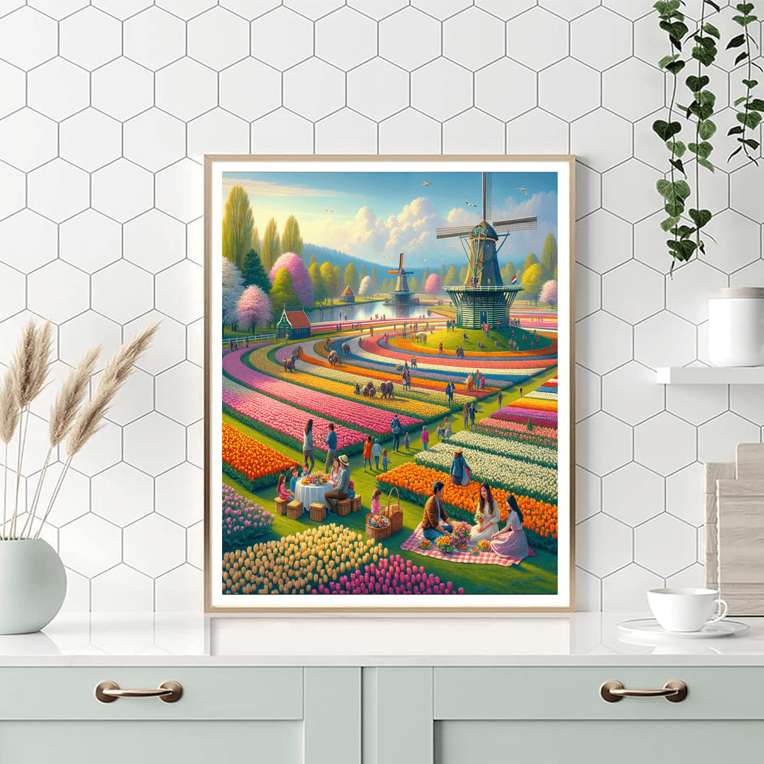 Keukenhof - Netherlands Paint By Color