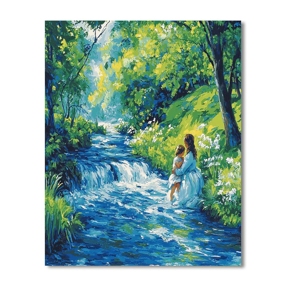 Lullaby By The Stream Paint By Color