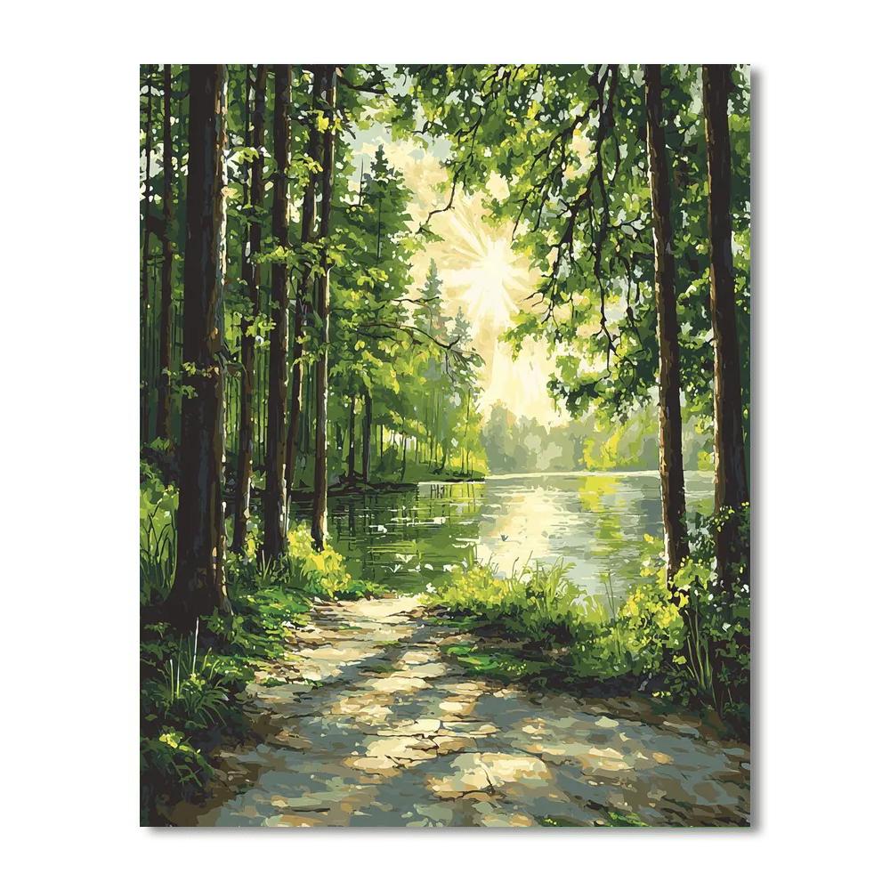 Sweet Serenity DIY Paint By Numbers