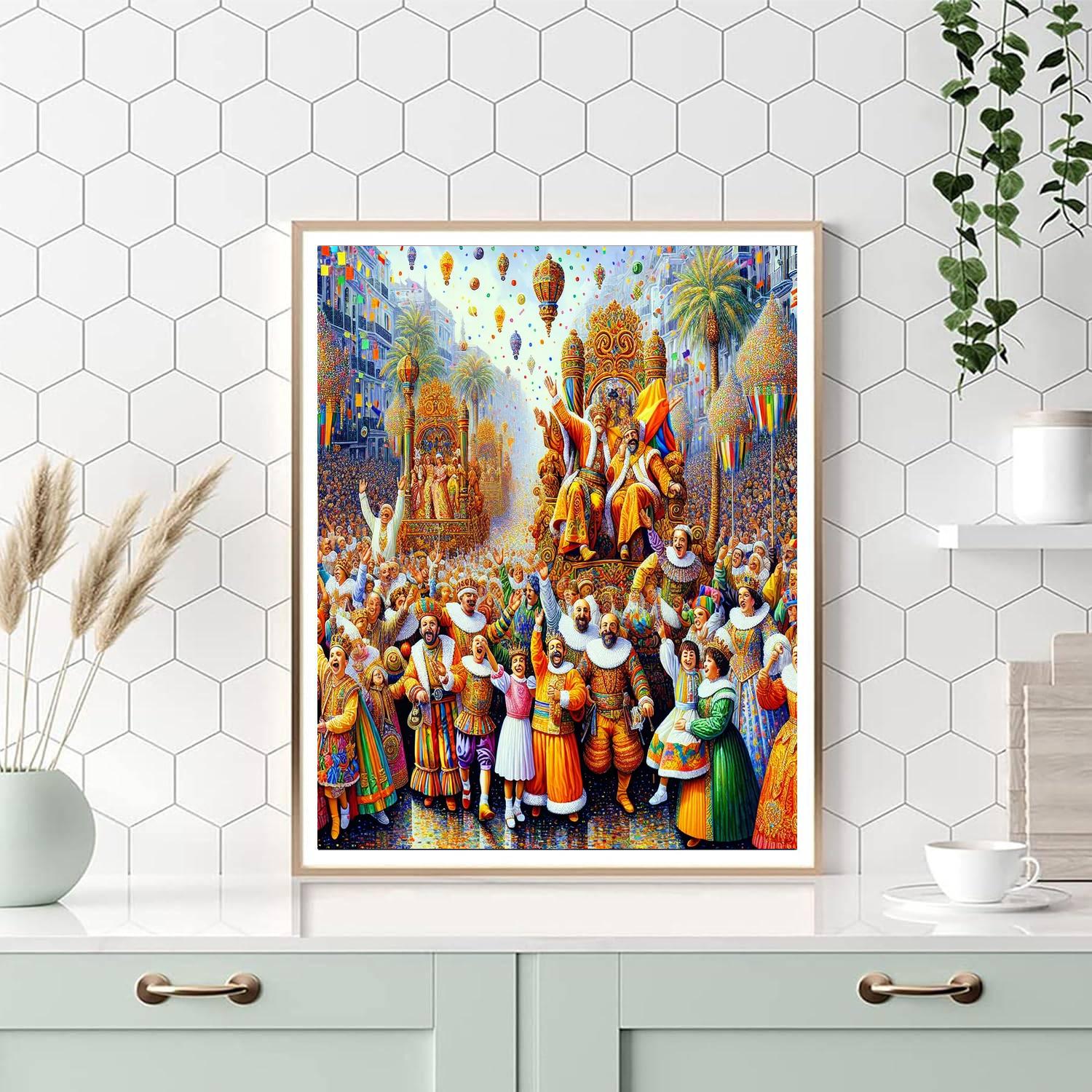 Dia De Los Reyes Paint By Numbers Kits