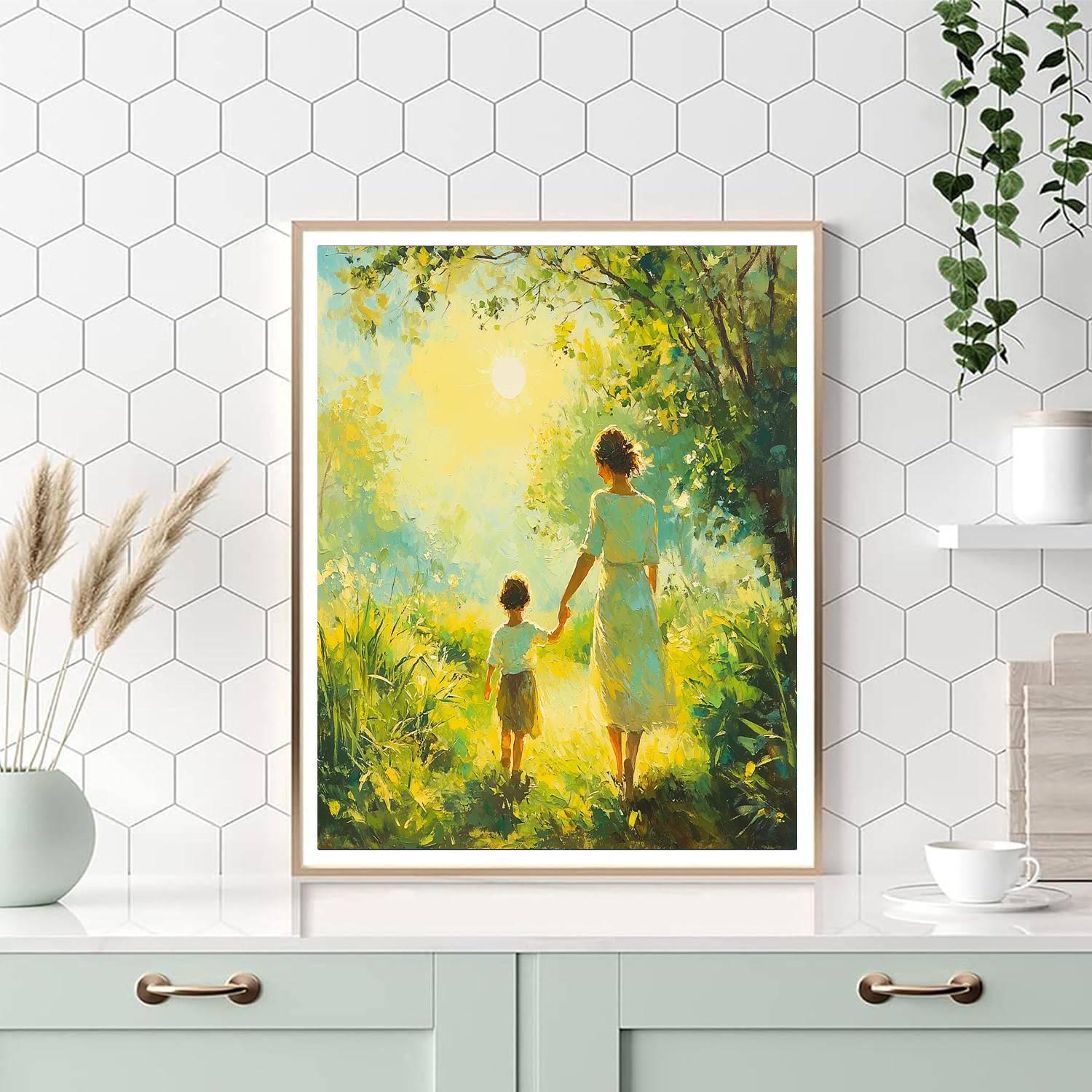 Connected By Love Number Painting