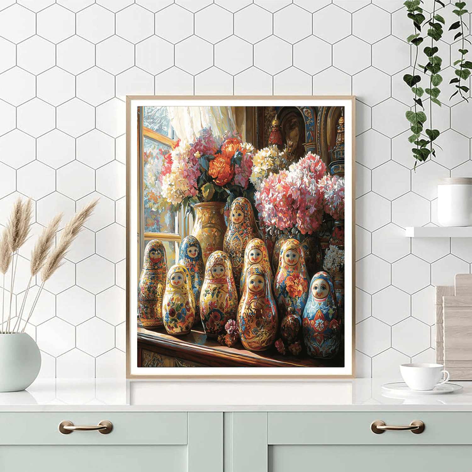 Matryoshka Museum DIY Paint By Numbers