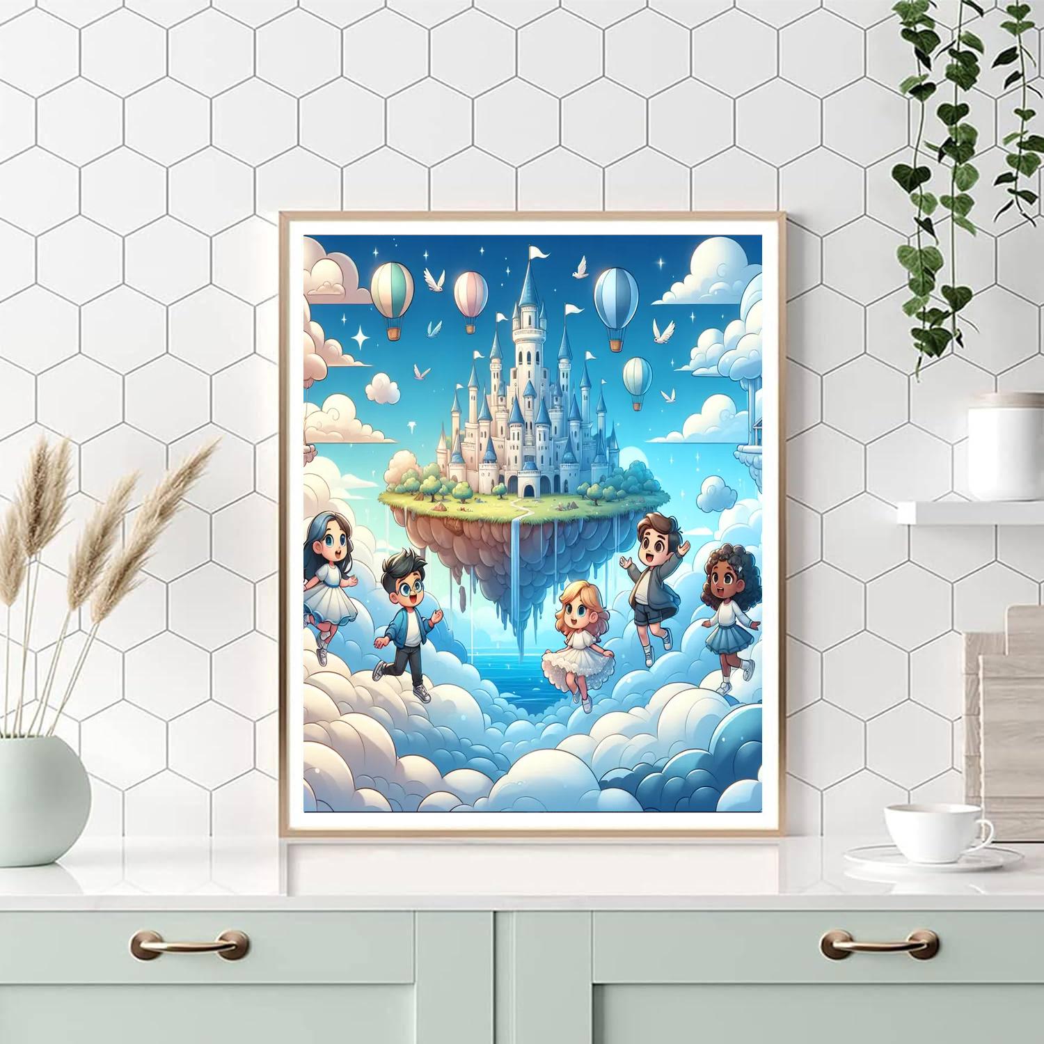 Sky Kingdom Soar Paint By Number