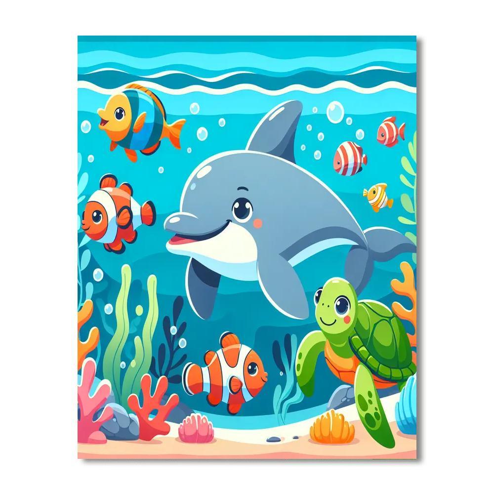 Ocean Explorer Journey Paint By Numbers Kits