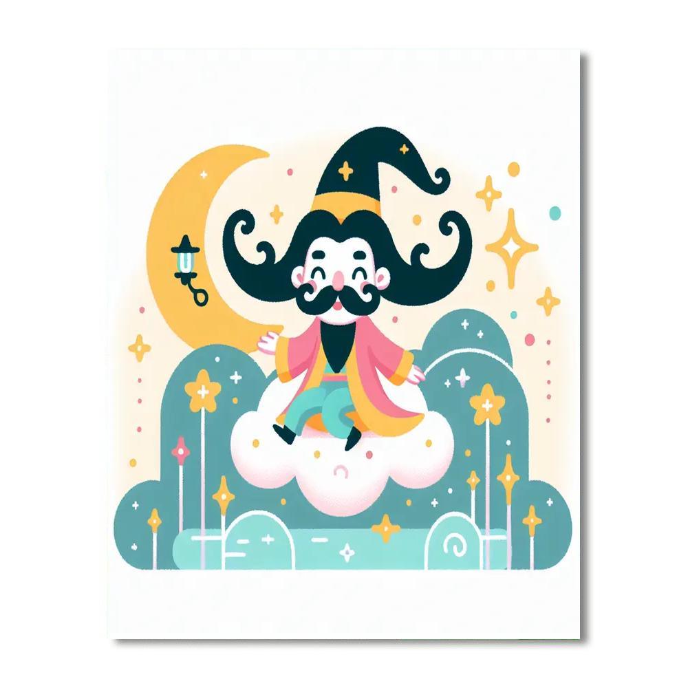 Whisker Wizard Adventure Numbered Painting Kits