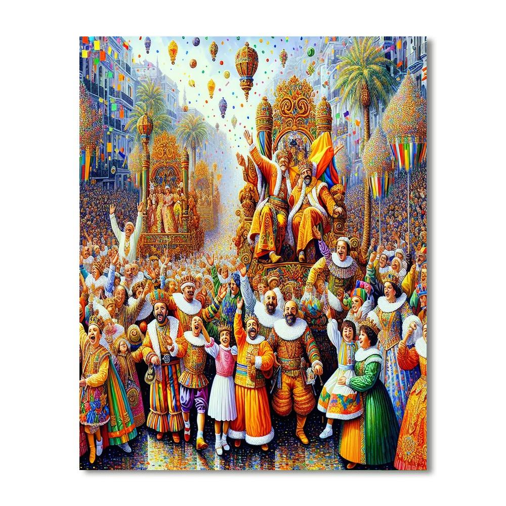 Dia De Los Reyes Paint By Numbers Kits