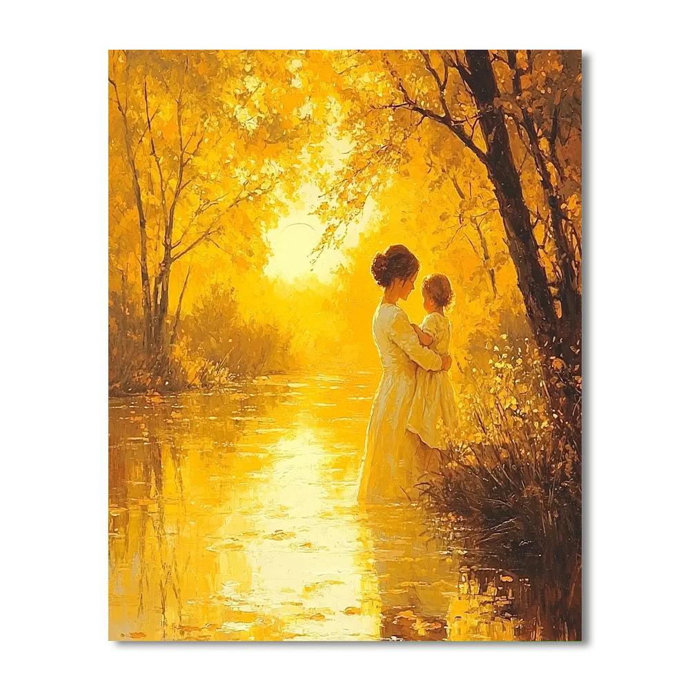 A Loving Glow Painting Number Kit