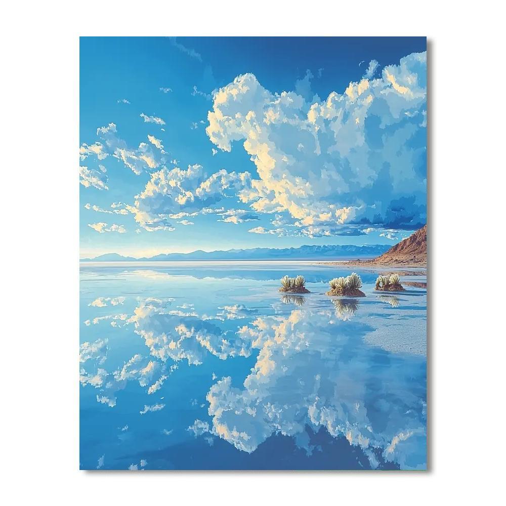 Salt Flats - Uyuni Numbered Painting Kits
