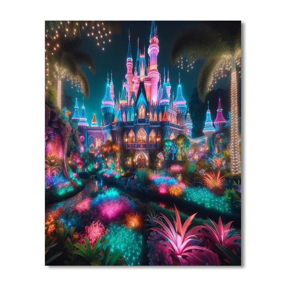 Fairytale Castle Fantasy Paint By Number