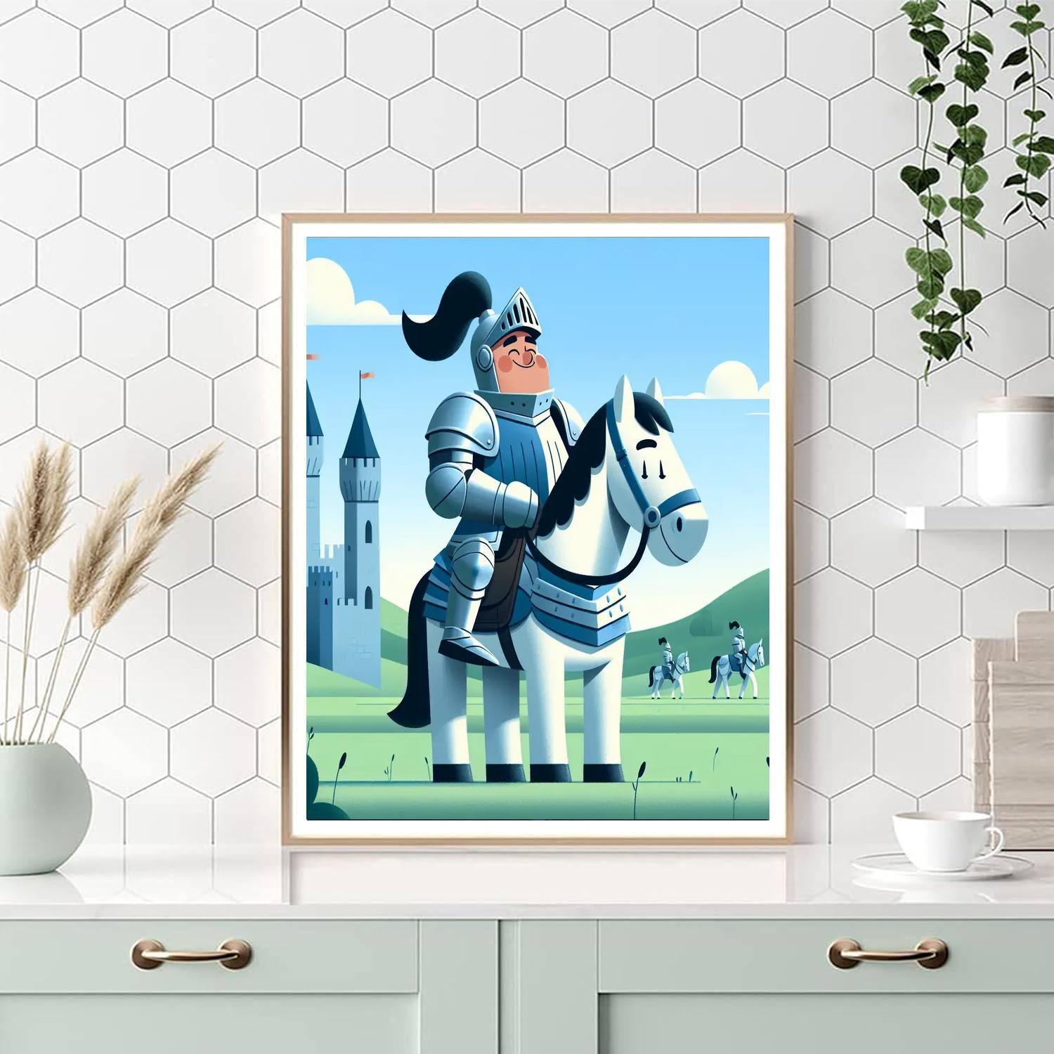 Brave Knight's Quest Paint By Color