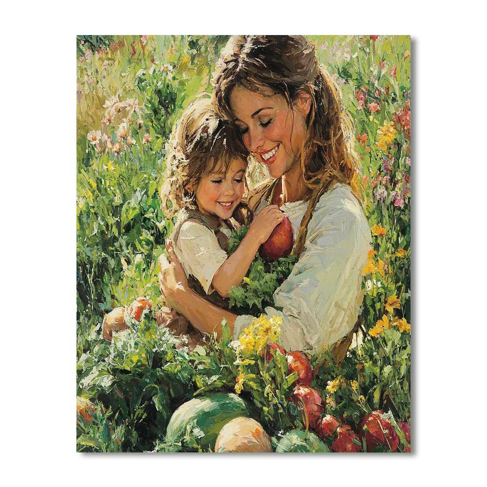 The Garden Of Love Paint By Color