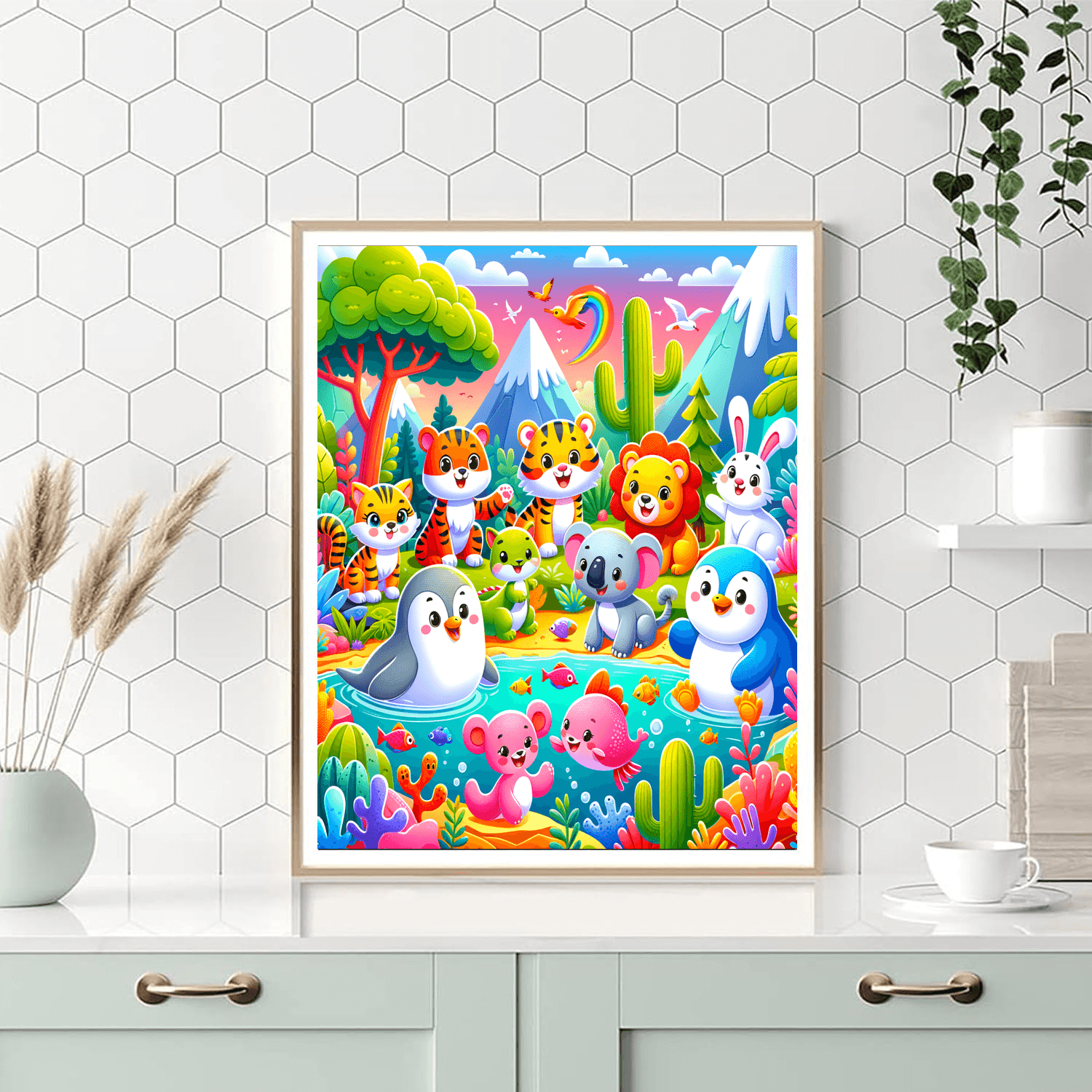 Animal Expedition DIY Paint By Numbers