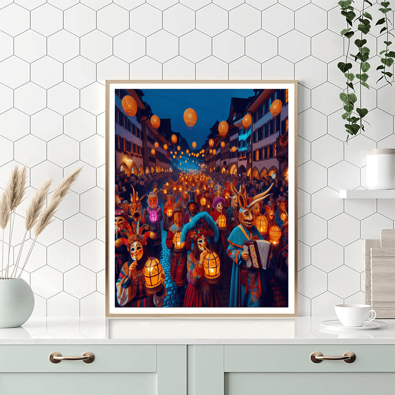 Mardi Gras Of Basel - Switzerland Paint By Number