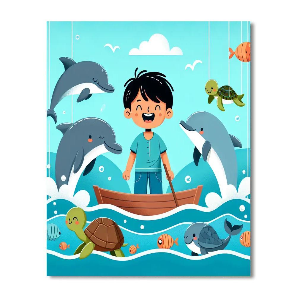 Tales Of The Ocean Paint By Numbers Kits