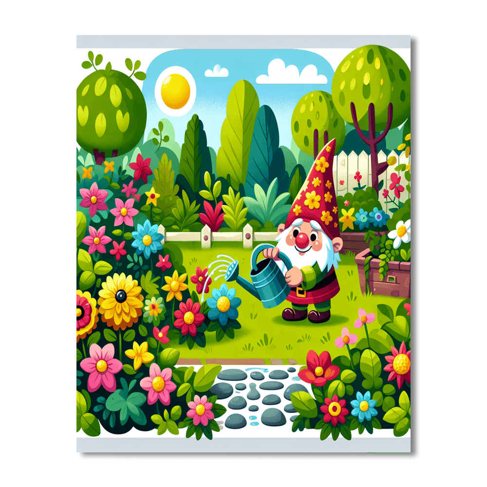 Enchanted Garden Exploration Paint By Numbers