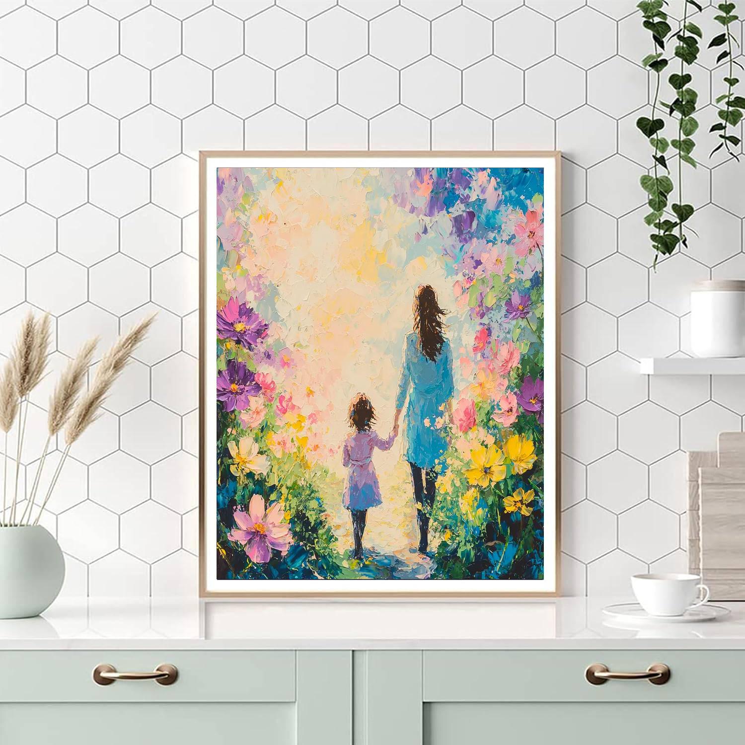 Love's Blossoming Journey Numbered Painting Kits