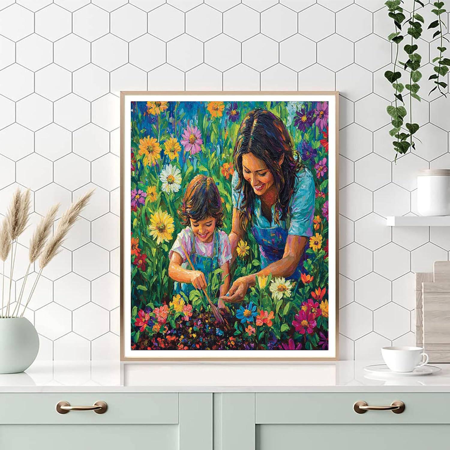 Our Special Garden Numbered Painting Kits