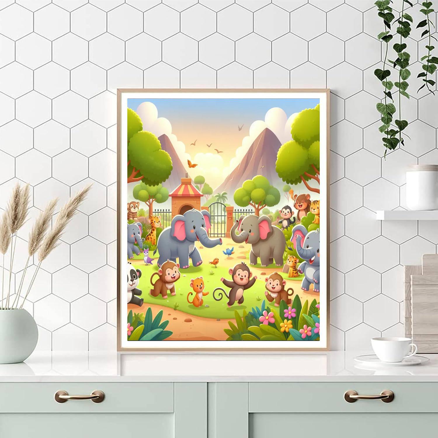 Animal Adventure Park Paint By Numbers Kits