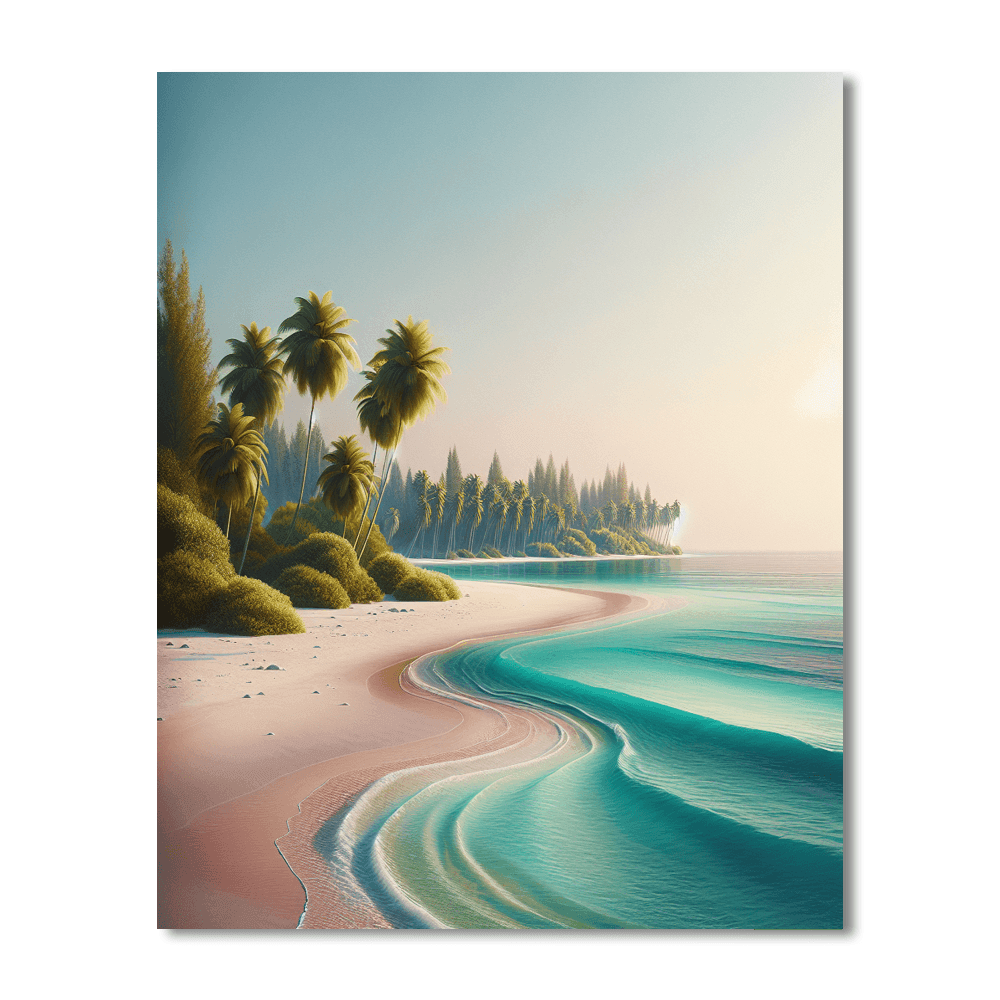Seaside Tranquility Escape Paint By Numbers