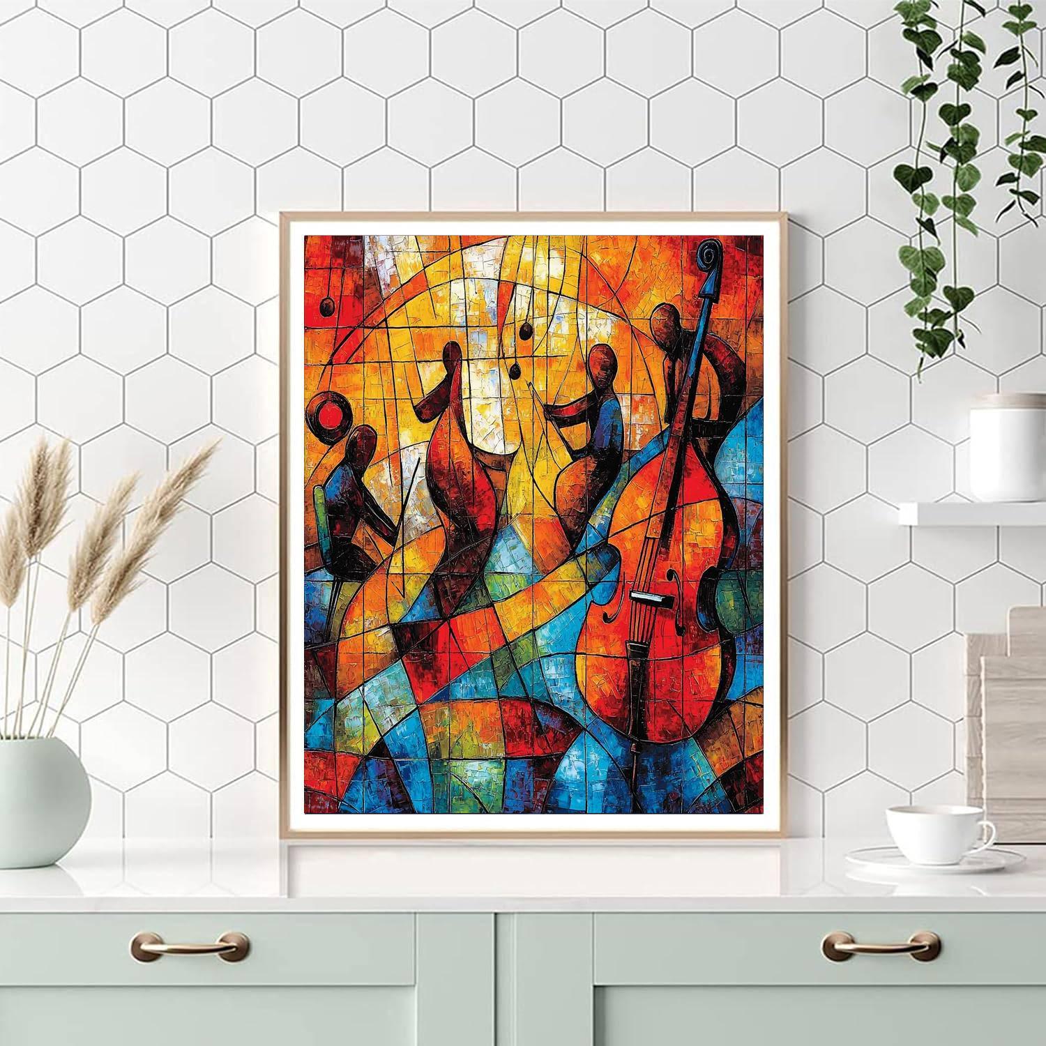 Pablo Picasso Inspired Soulful Symphony  Paint By Numbers