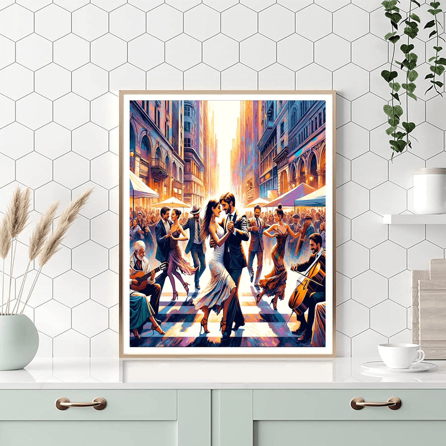 World Tango Festival Numbered Painting Kits